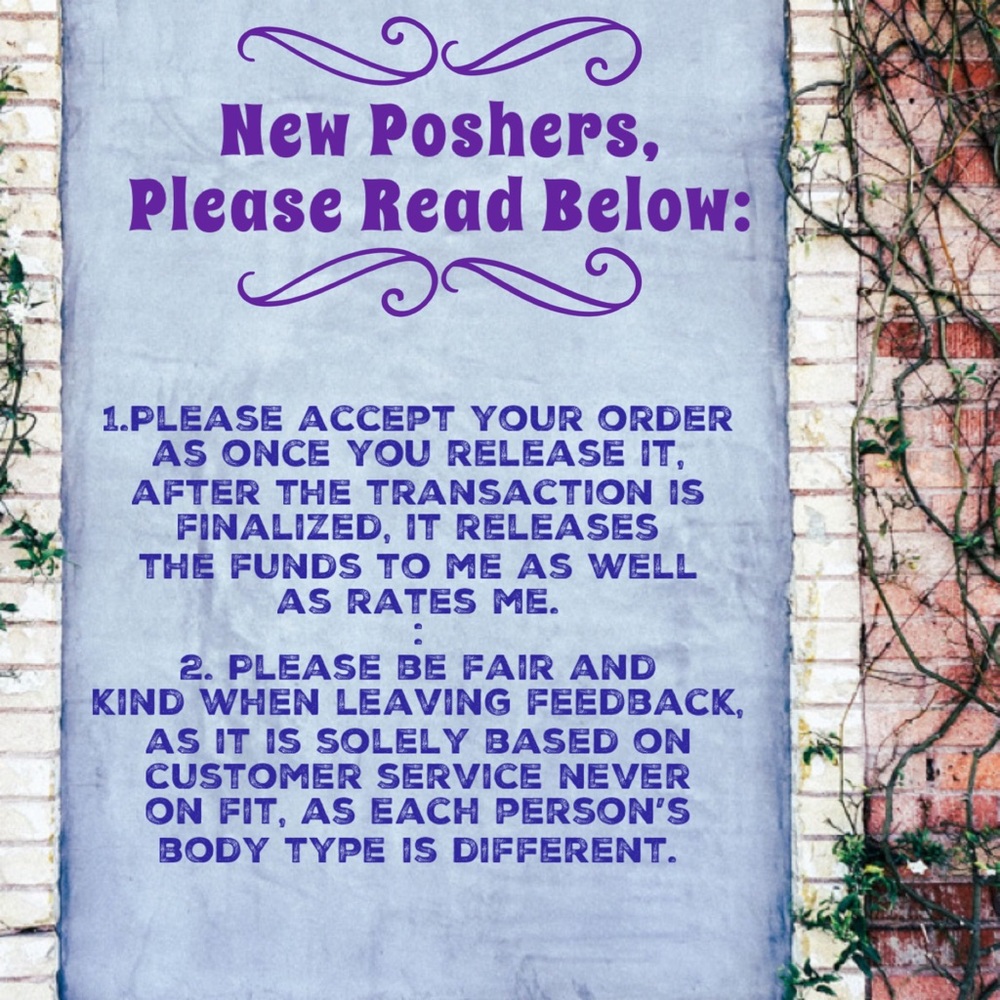 New Poshers guidelines